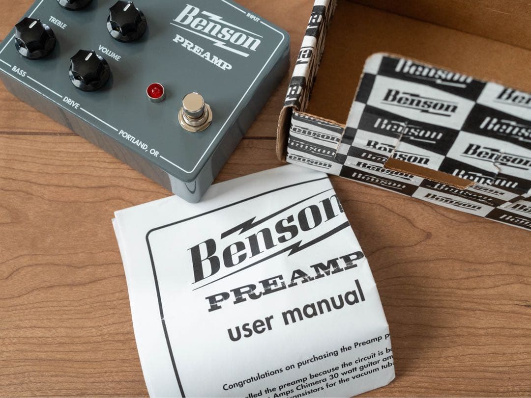 ギター Benson PREAMP