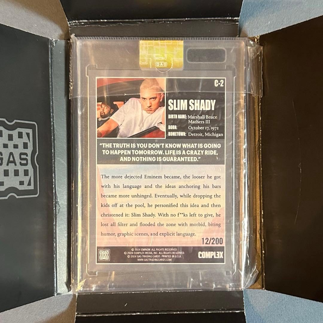 【Blue】Eminem Complex x GAS Trading Cards