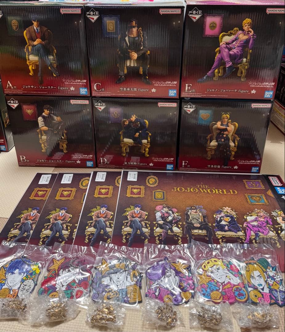 z*t様 一番くじ ジョジョ-THE★JOJO WORLD-フィギュア コンプリ