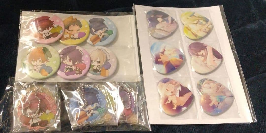 オランピアソワレ Catharsis 店舗特典アクリルキーホルダー6キャラ☓3種