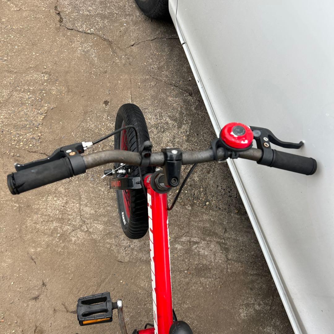 子供用自転車 ハマー(Hummer) 16インチ 赤色