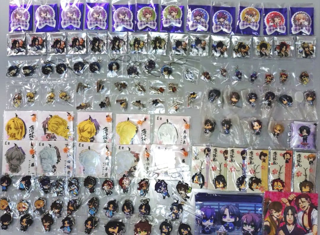 薄桜鬼 缶バッジ 会津 ラバスト オトメイト 240点超 土方 沖田 斎藤