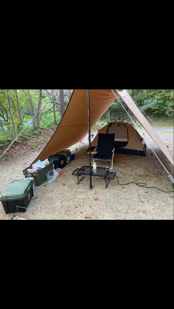 テンマクデザイン　マルチコネクトヘキサ旧版　タープ　サンドカラー