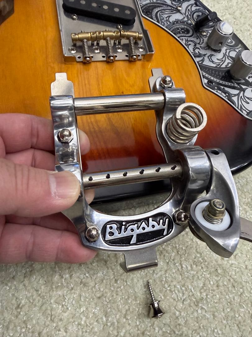 BIGSBY B5とV5-TEV-2-SC-KIT／ビグスビー／テレキャスター