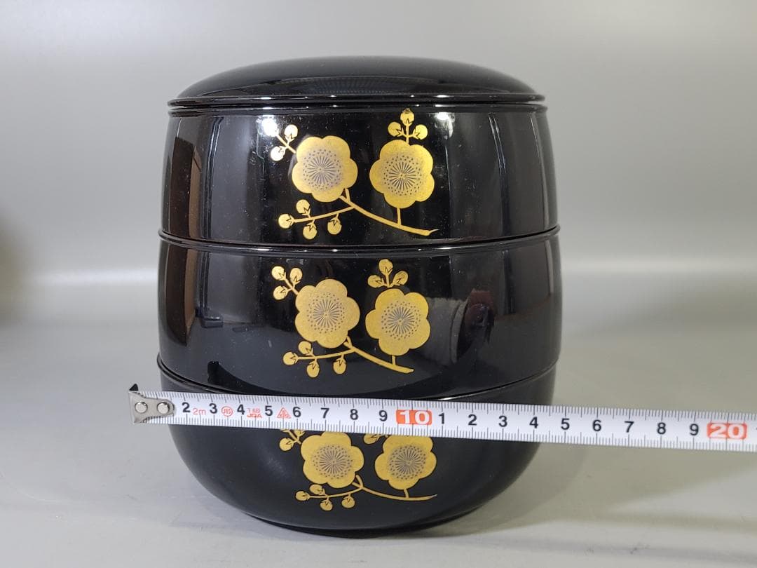 梅蒔絵 丸重 共箱 DT790