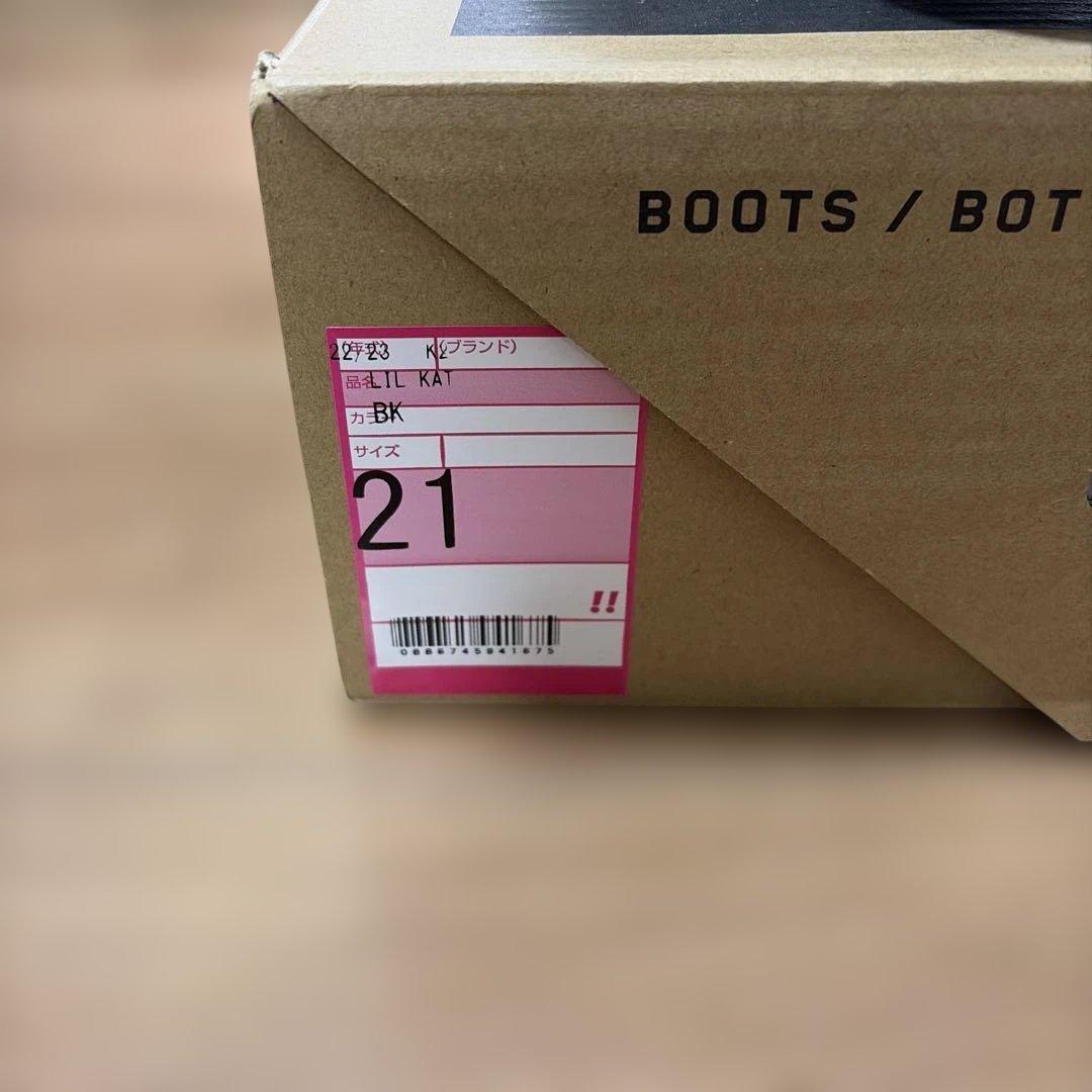 スノボブーツ　K2 LIL KAT ブラック/パープル 21センチ　女の子