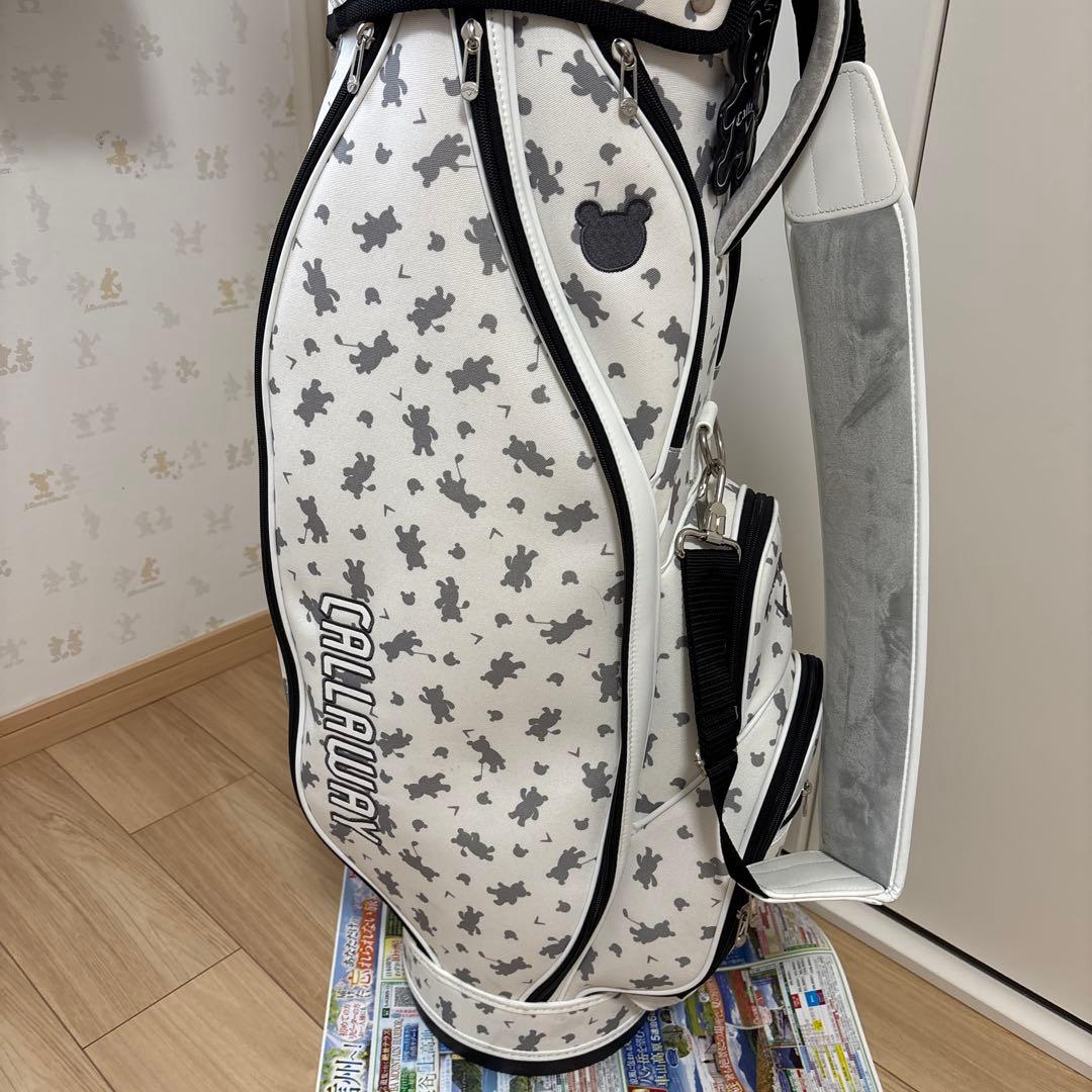 キャロウェイ　キャディバッグ&ボストンバッグ レディース　ベアー総柄8.5型