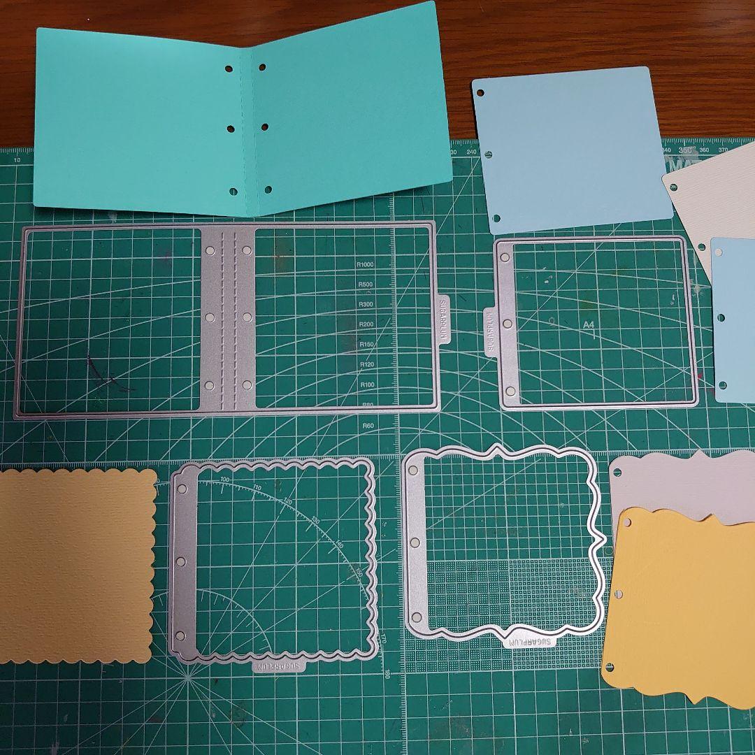 ミニアルバム カッティングダイ 17枚セット