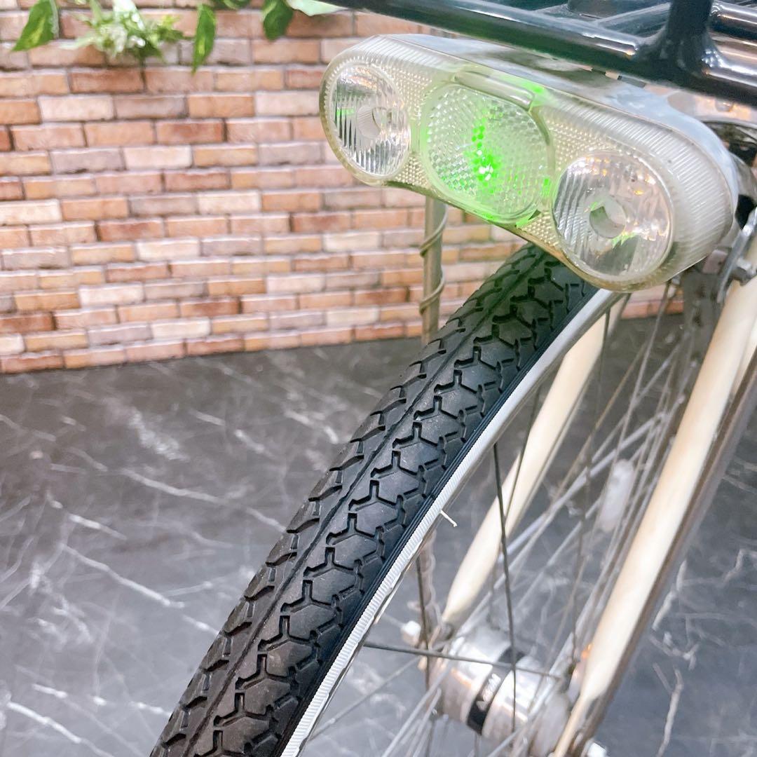 【38】一般車 ママチャリ Feerique クリーム 26インチ