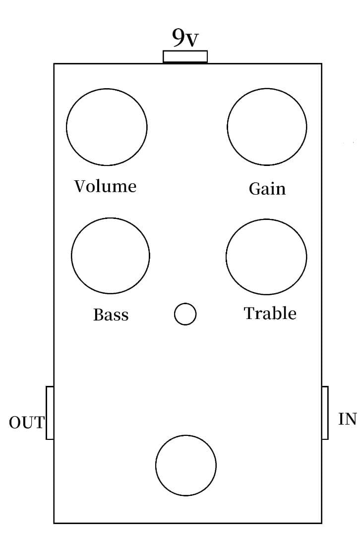 自作 Jan Ray エフェクター