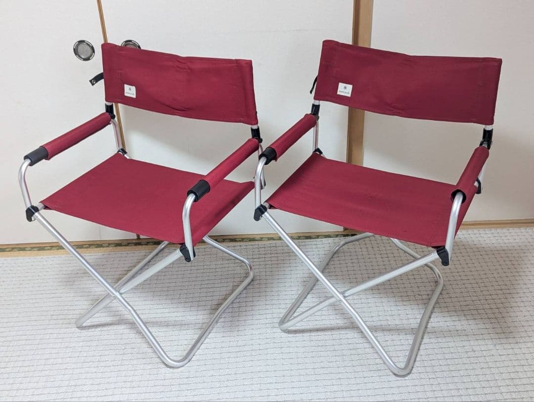 スノーピーク FDチェアワイド RD レッド LV-077RD 2脚セット