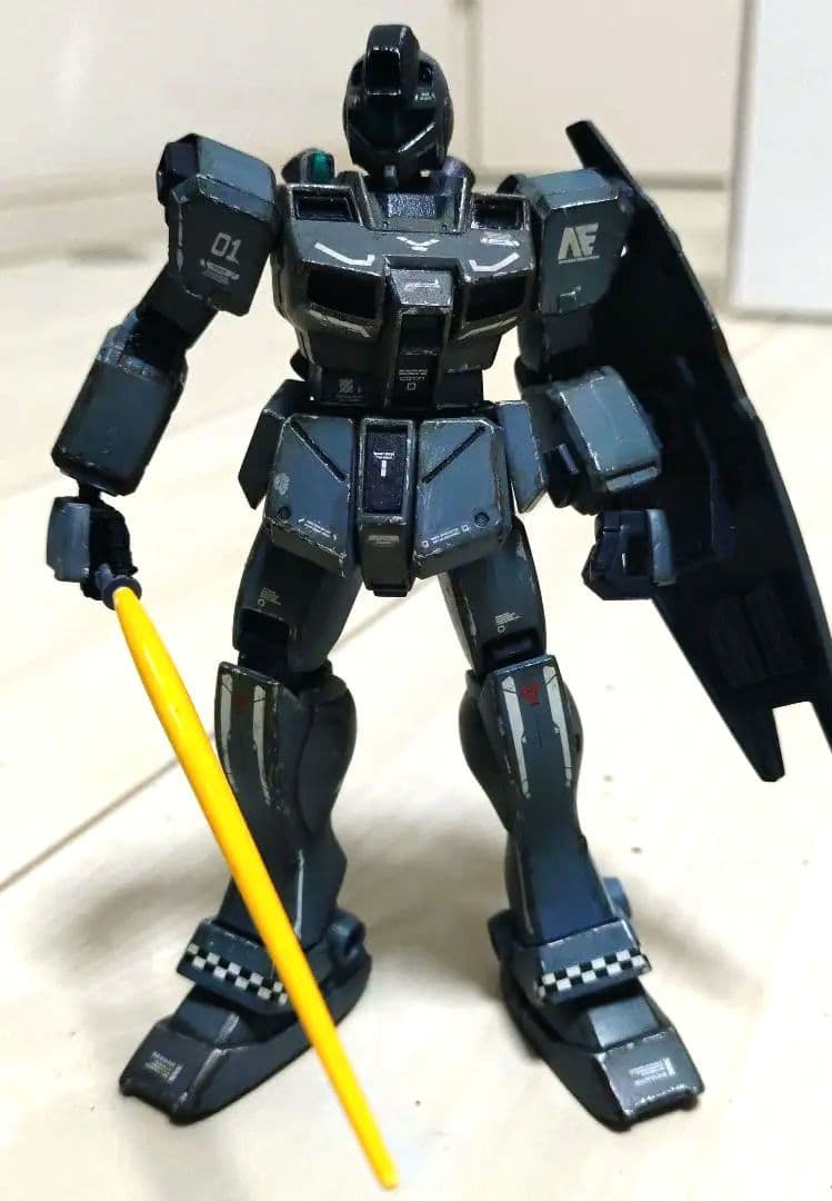 〚塗装完成品〛1/144 RGM-79GS 　ジムコマンド宇宙用　（エース機）