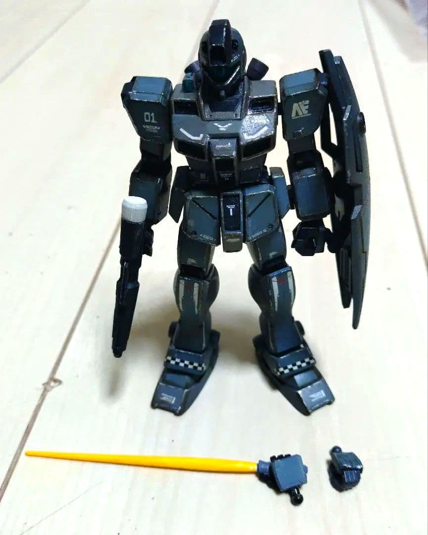 〚塗装完成品〛1/144 RGM-79GS 　ジムコマンド宇宙用　（エース機）