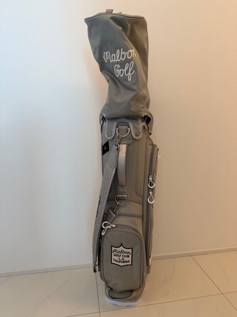 Malbon Golf キャディバッグ グレー美品