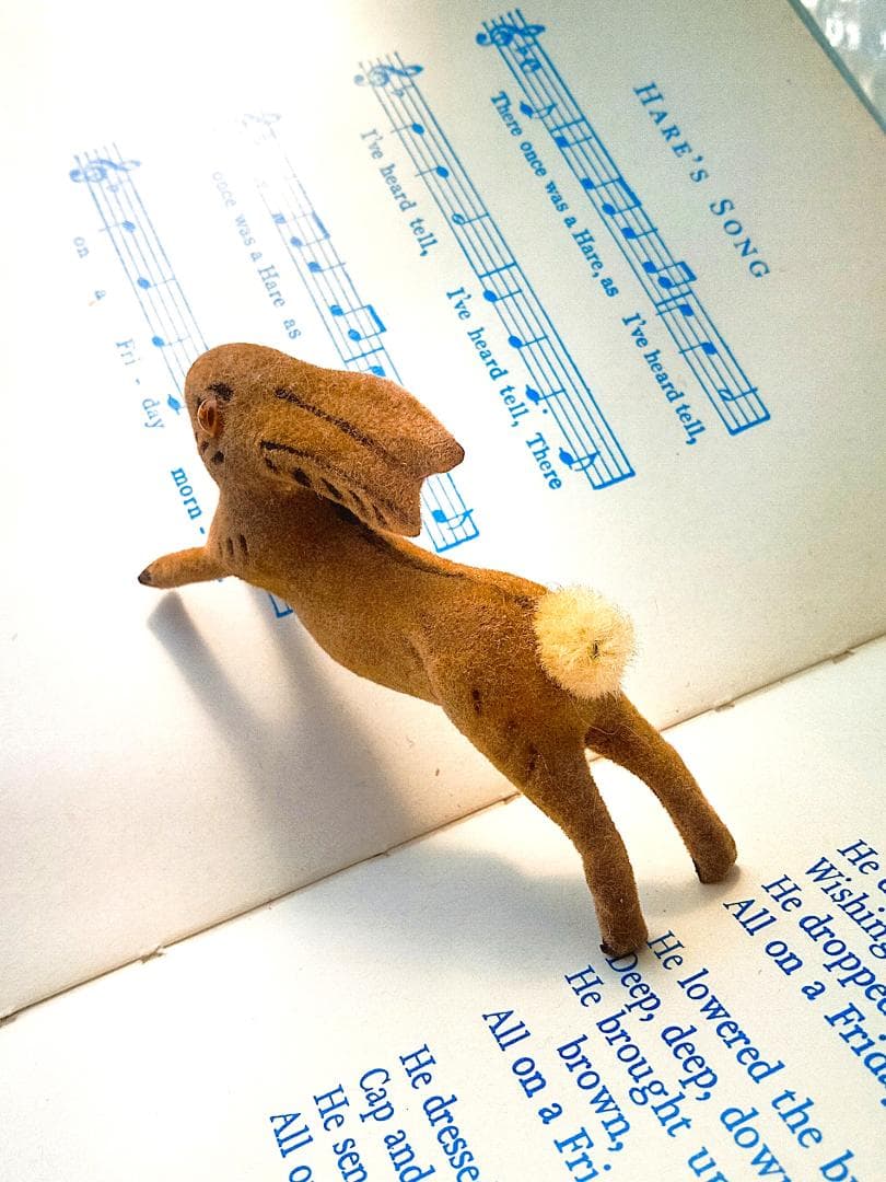 野ウサギ　Run ＆ Run　ドイツ　ちびっこうさぎ　Wagner　お猿のラベル