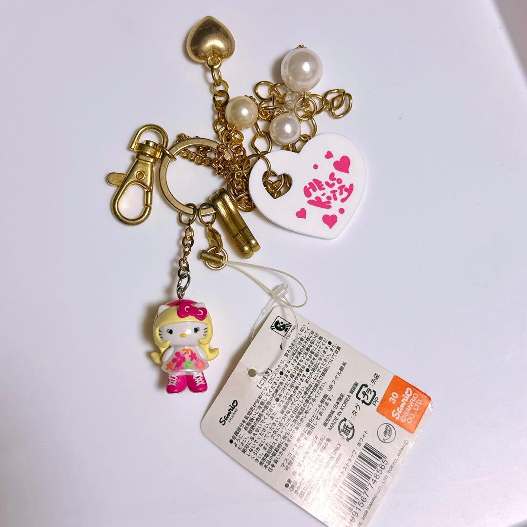 た*ぽ様 レア　サンリオ　キティ　金髪ギャル　キーホルダー　ストラップ　ご当地キ