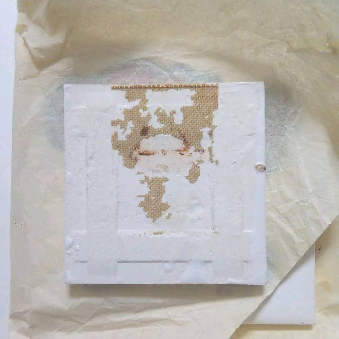 原田治 動物の絵タイル ヤギ・犬とキツネ・ネズミ 3枚 OSAMU ヴィンテージ