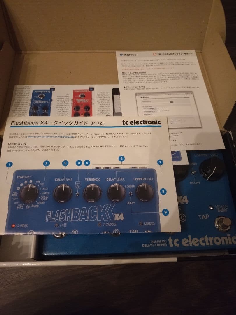 tc electronic FLASHBACK X4　ディレイ