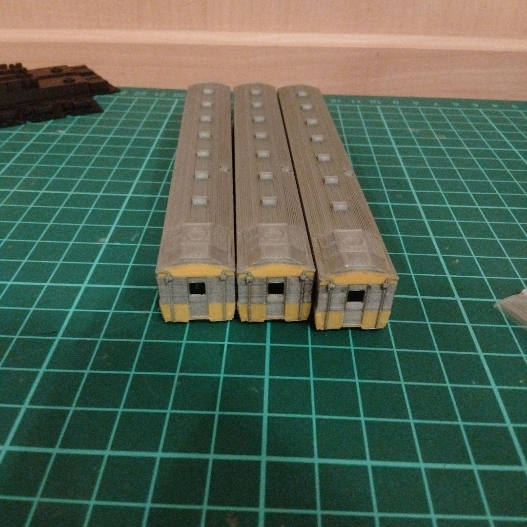 タイ　THNタイプ気動車　鉄道模型（Nゲージ）キット　3両セット