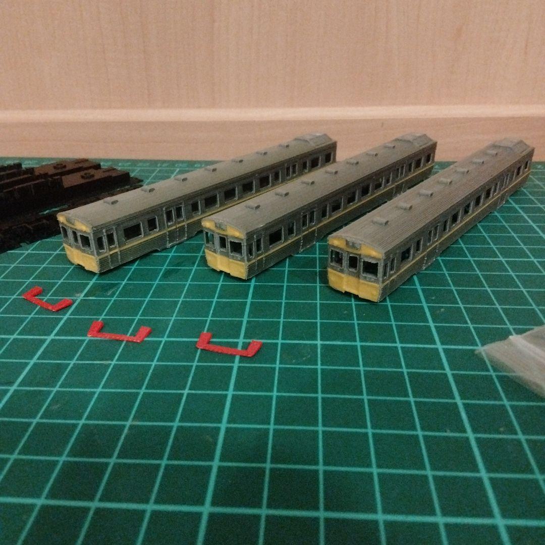 タイ　THNタイプ気動車　鉄道模型（Nゲージ）キット　3両セット