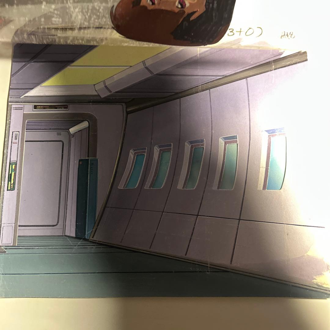 「レイナ　剣狼伝説」直筆背景付きセル画＋動画