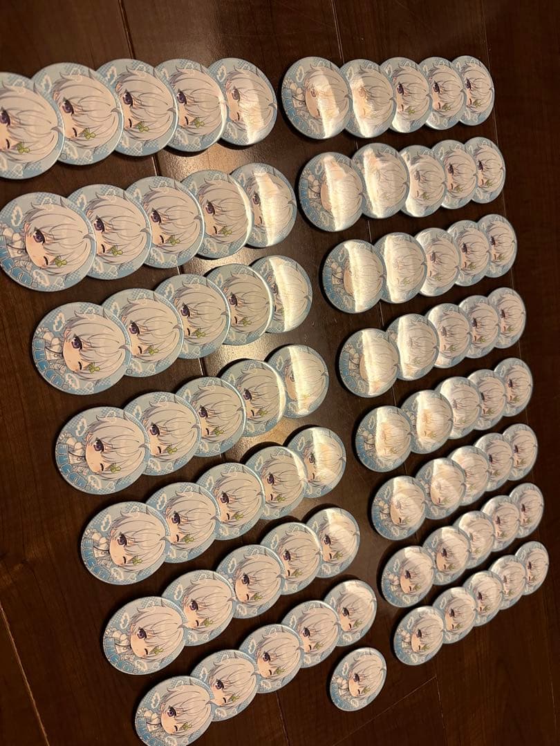 まひとくん。 2024 誕生日グッズ デフォルメ 缶バッジ 76個セット