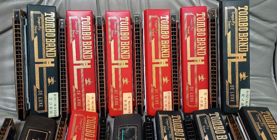 美品 TOMBO BAND 21 ハーモニカ13セット