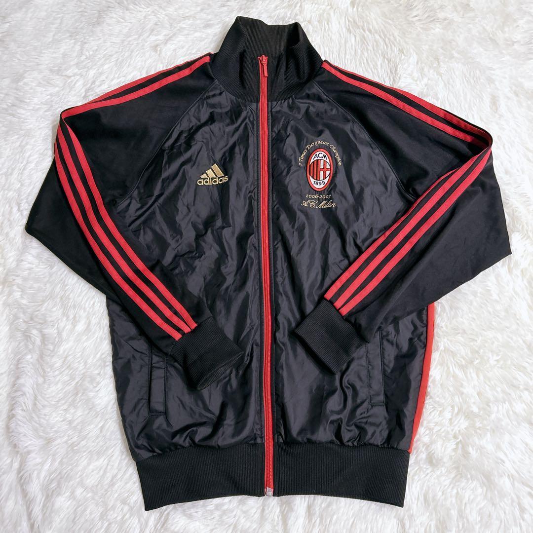 【極美品】 希少 ACミラン 2006-2007 ジャケット adidas L