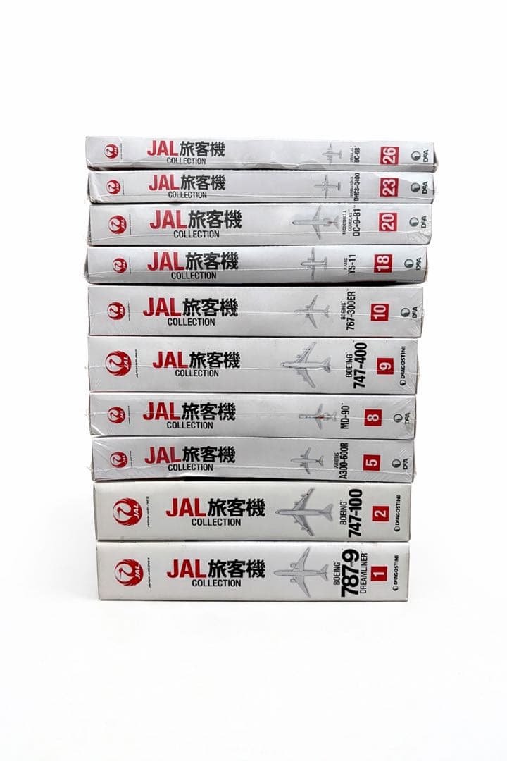 DeAGOSTINI JAL旅客機COLLECTION10巻セット ボーイング