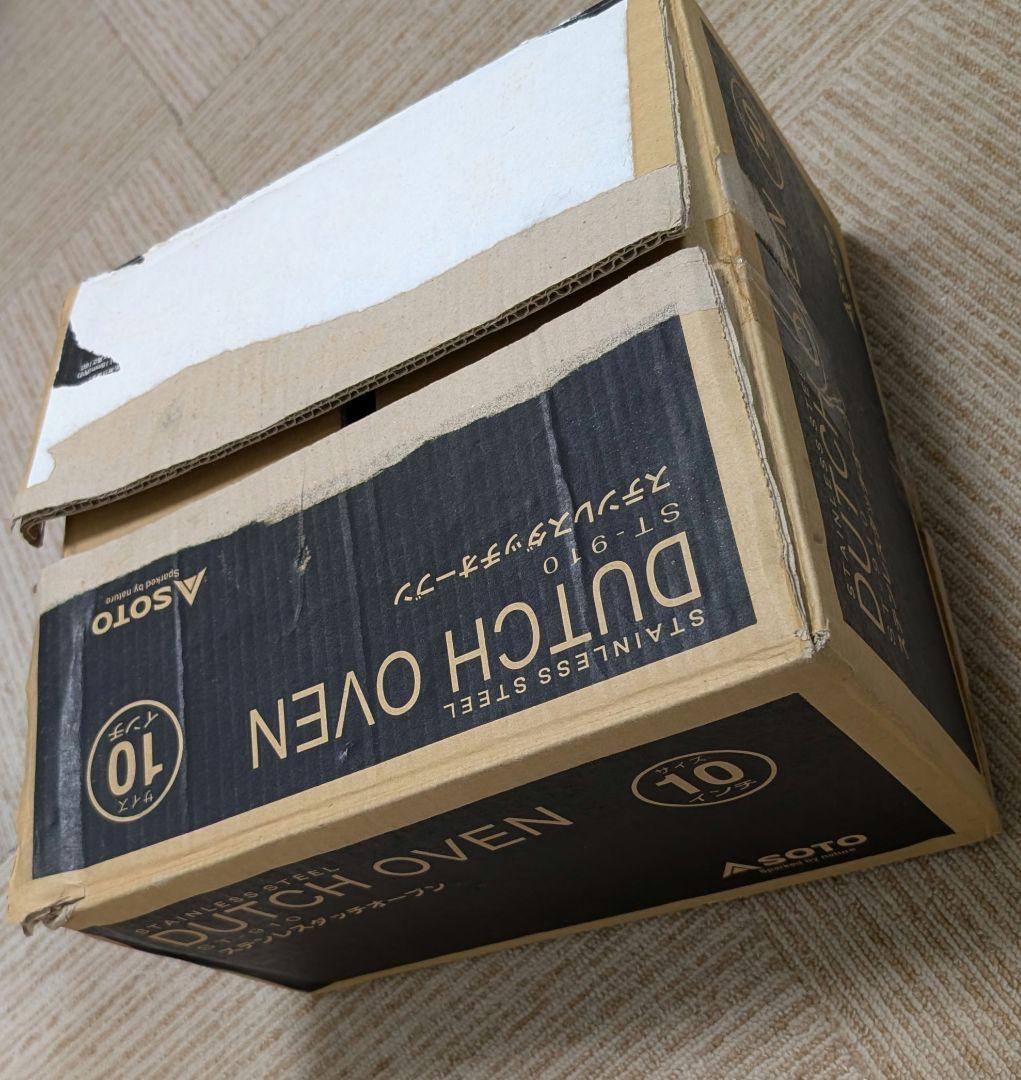 1回のみ使用　SOTO ステンレ ダッチオーブン　 10インチ ・別売リフター付