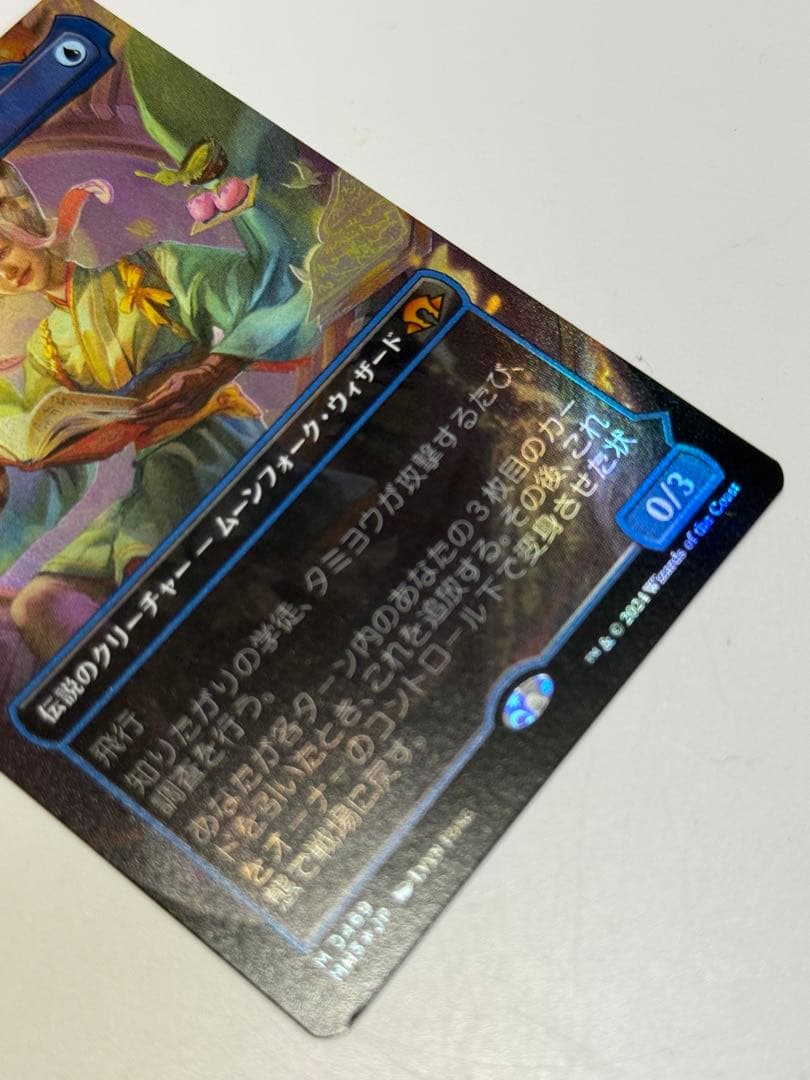 知りたがりの学徒、タミヨウ　日本語　テクスチャー　FOIL