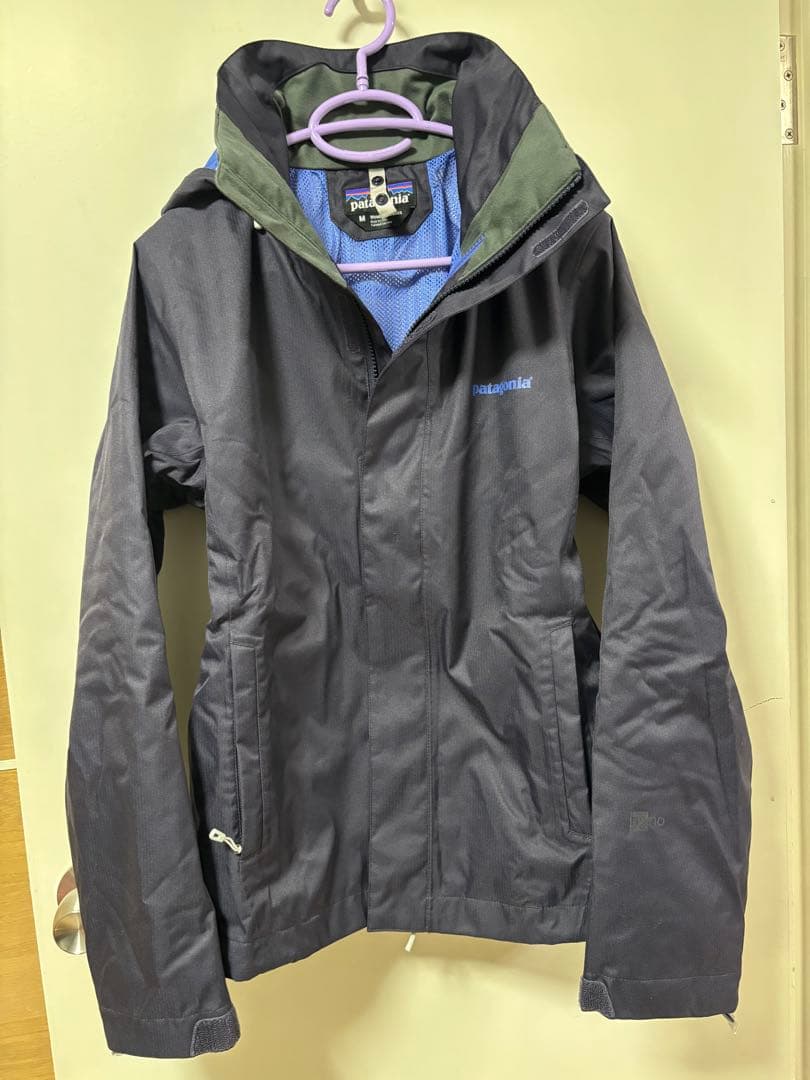 パタゴニアスキーウェア上下セットM〜Sネイビー