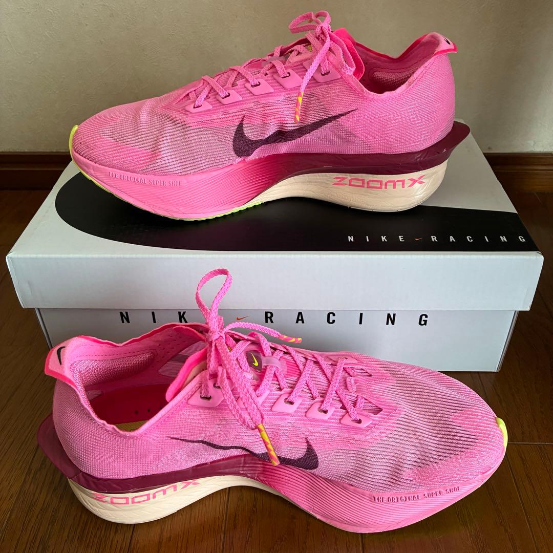 【美品】NIKE ヴェイパーフライ ネクスト%4 ウィメンズ 25.0cm
