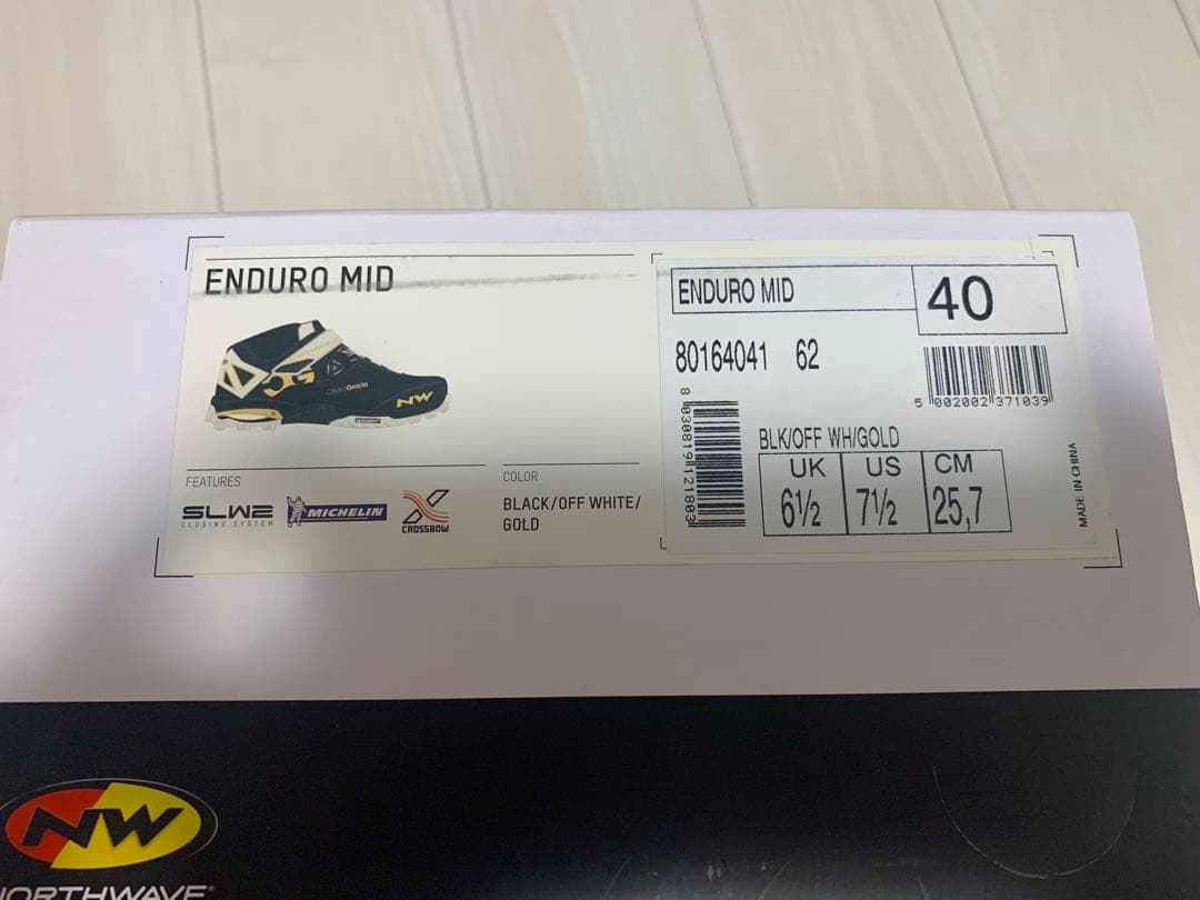 未使用) ノースウェーブ MTB ロードバイク ビンディングシューズ