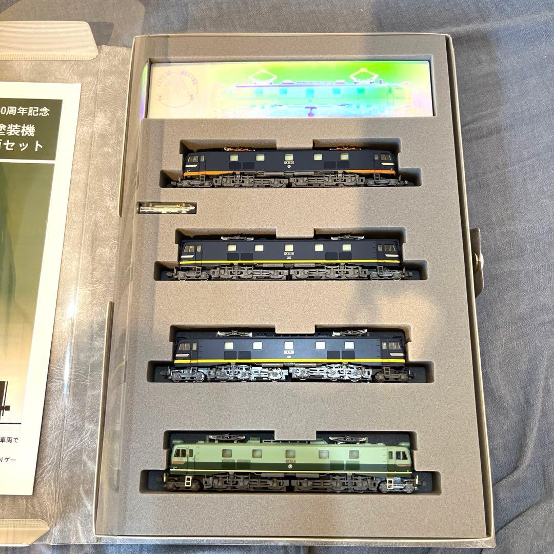 KATO Nゲージ誕生 40周年記念　EF58試験塗装機4両セット　新品未使用品