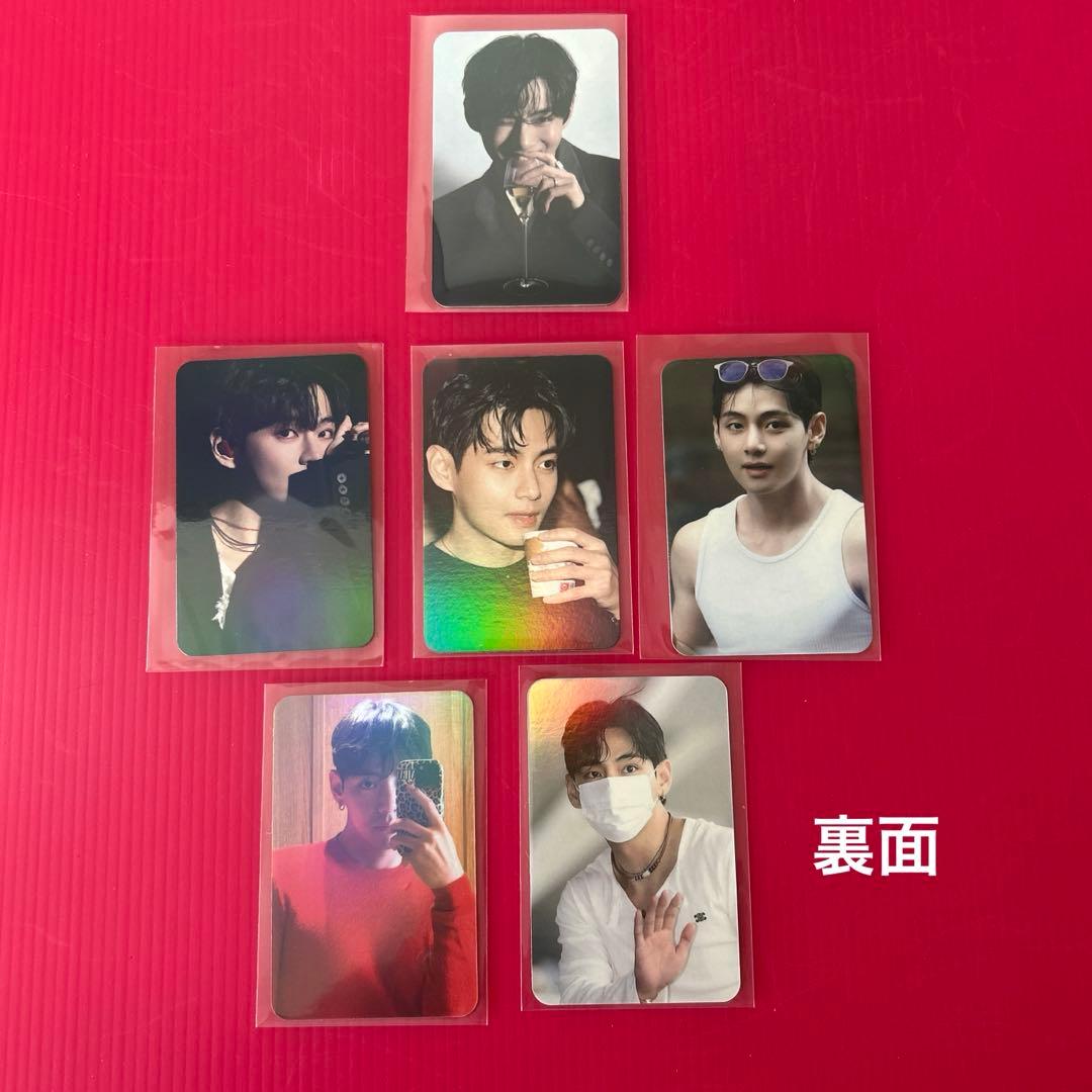 BTS V フィルムブックマーク・両面ホログラムフォトカード