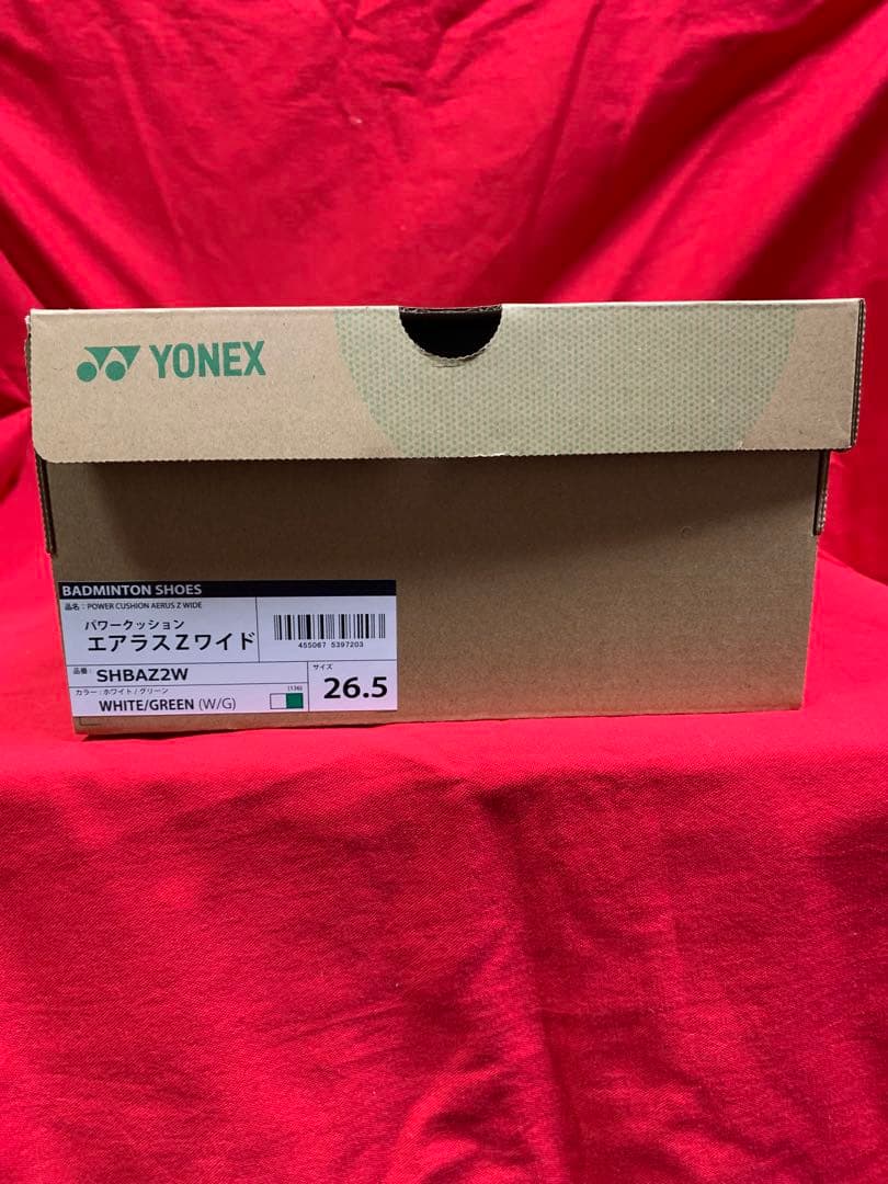 SHBAZ2W　26.5cm バドミントン ヨネックス シューズ