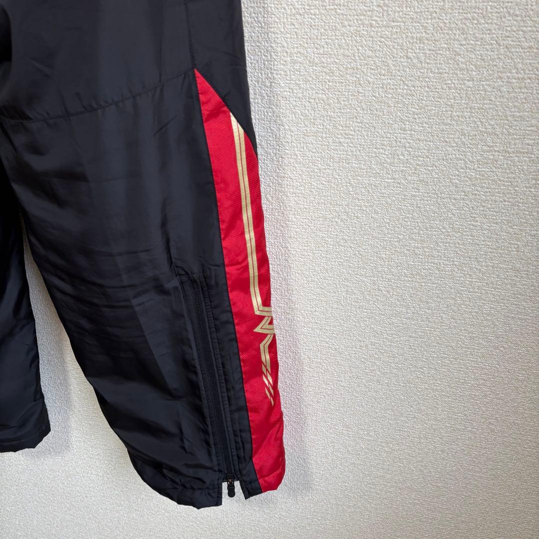 【美品】ミズノ ブレスサーモ 中綿 ウィンドブレーカー セットアップL