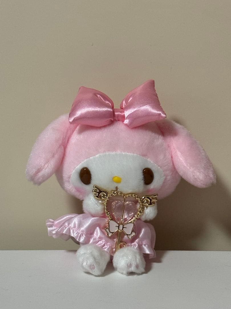 サンリオ バッグチャーム マイメロディ ステッキ メロクロ マスコット チャーム