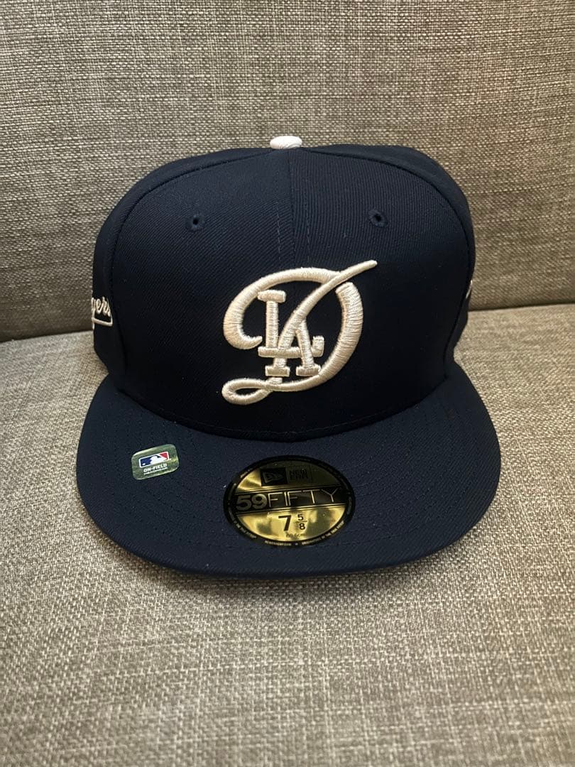 ロサンゼルス・ドジャース 59FIFTY キャップ 7 5/8 ネイビー