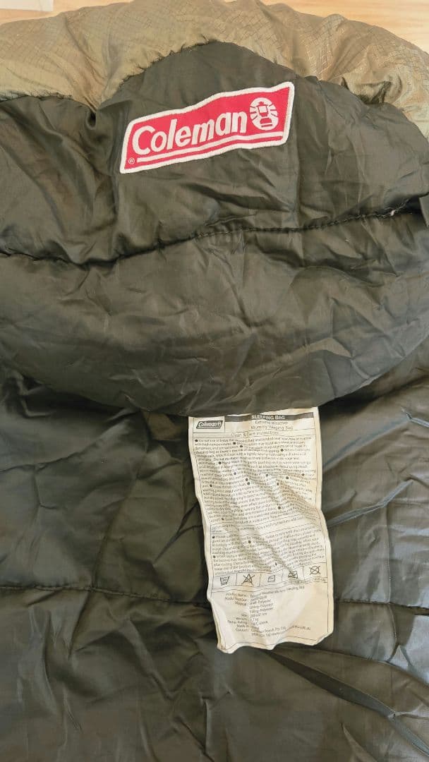 コールマン　スリーピングバッグ　-18℃対応
