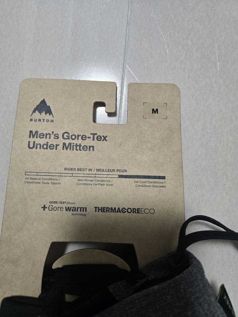 BURTON バートン GORE-TEX ミトングローブ メンズ Mサイズ