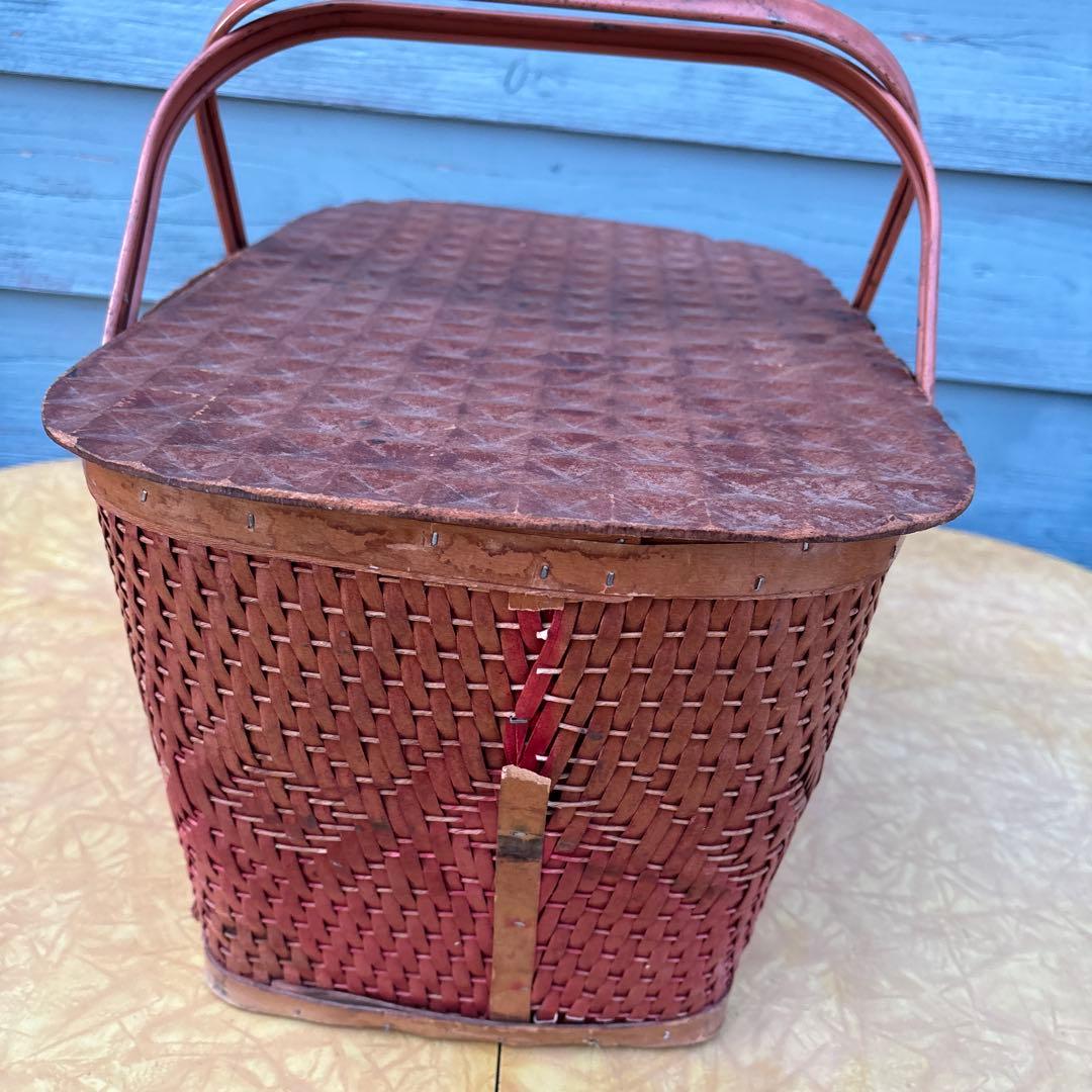 USA VINTAGE 60s REDMAN ピクニックバスケット