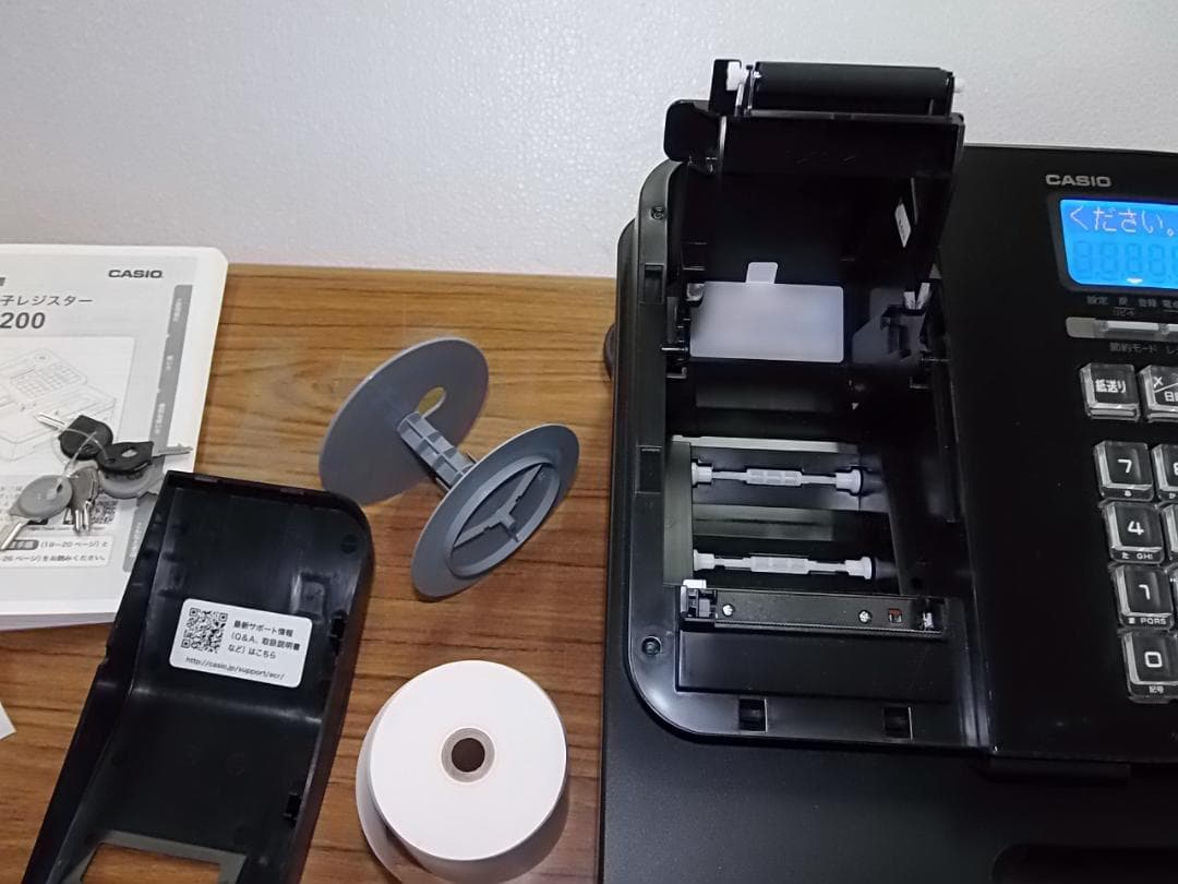 設定無料 CASIO SR-S200 レジスター 2022年製 02040706
