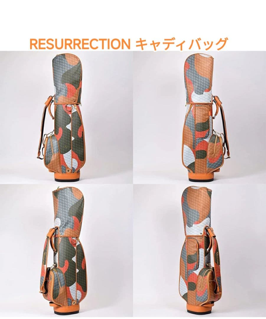 RESURRECTION 迷彩キャディバッグ