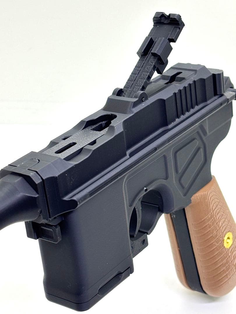 モーゼルC96、マンリッヒャーM1896レプリカモデル セット (機能、金属なし