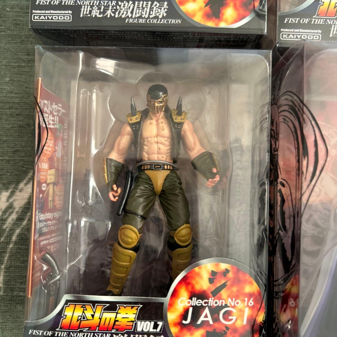 北斗の拳 世紀末激闘録　フィギュア 海洋堂　9体