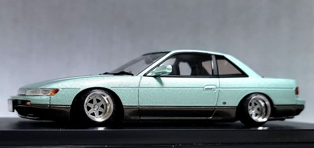 1/43　日産　シルビア改　K's　S13　ロンシャン　アルミ製　深リム
