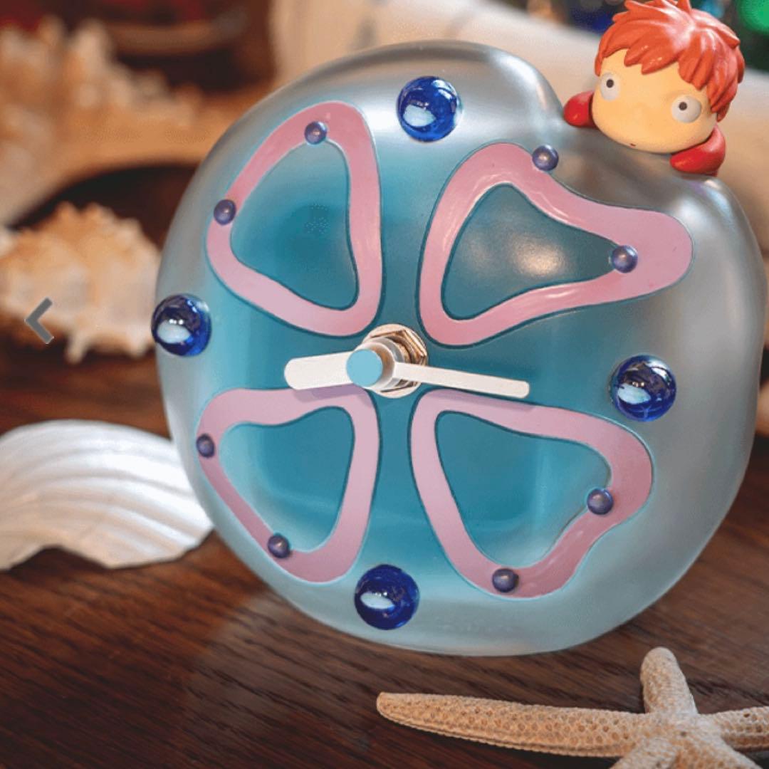 ポニョのクラゲ置時計