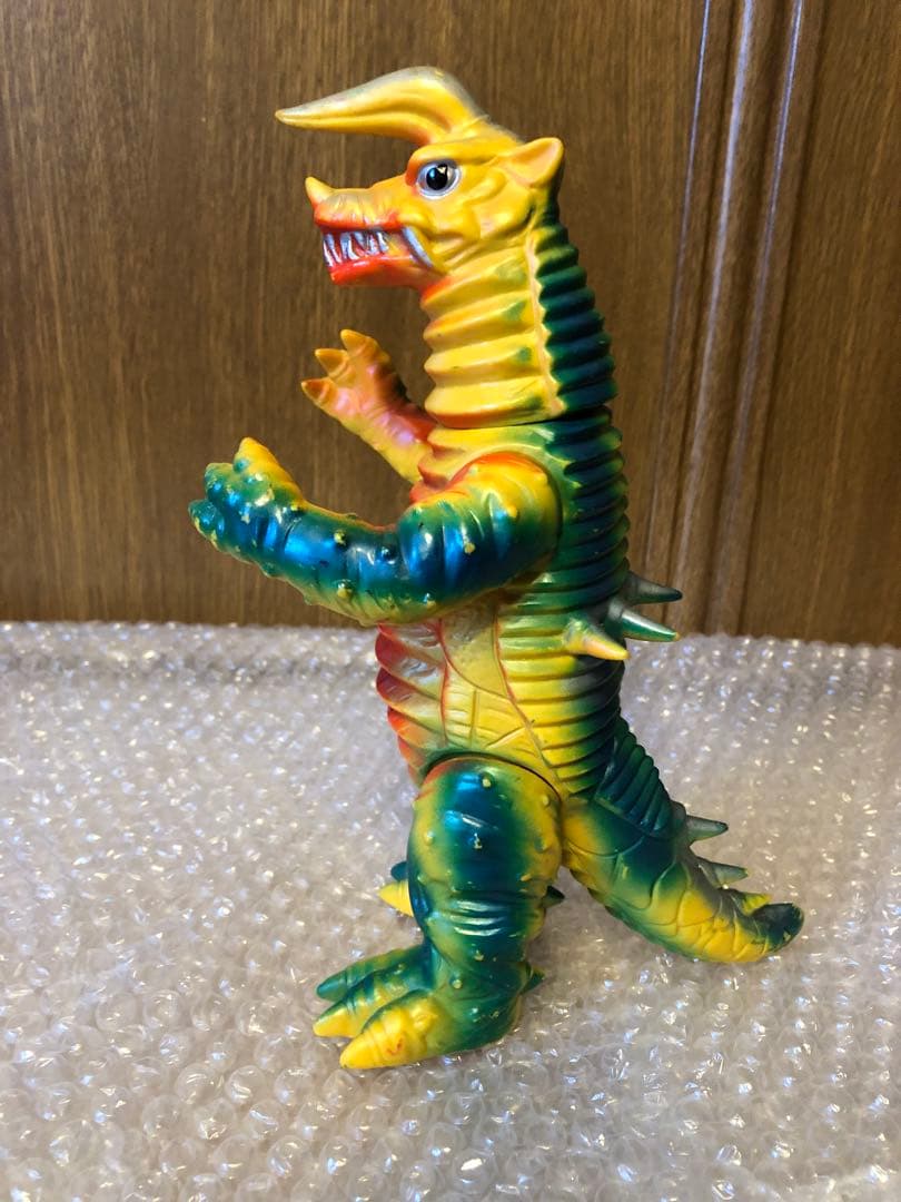 当時物　ブラックキング　スタンダードサイズ 円谷プロ　ブルマァク　ソフビ